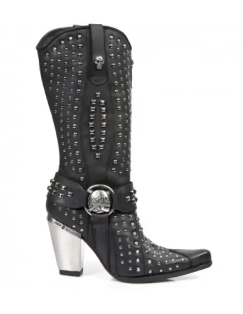 New Rock Boot Bu -7981-C1