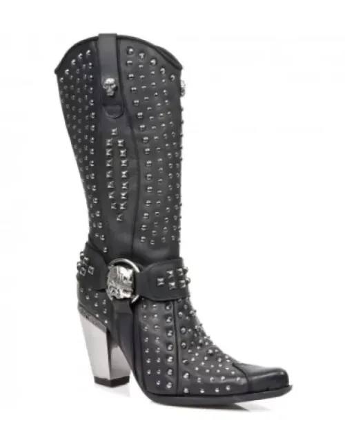 New Rock Boot Bu -7981-C1
