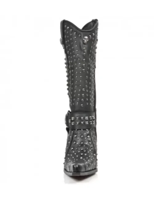New Rock Boot Bu -7981-C1