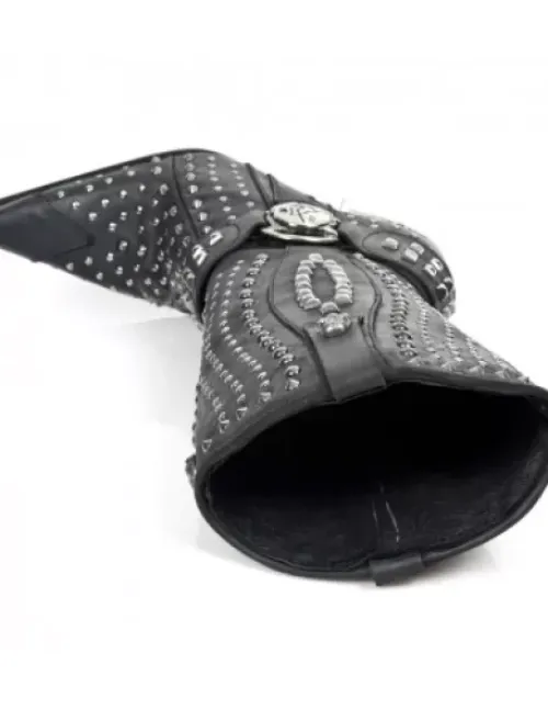 New Rock Boot Bu -7981-C1