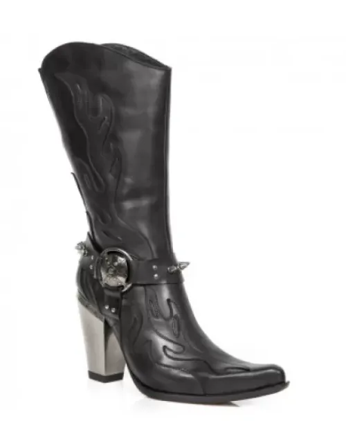 Discount New Rock Boot Bu -7901Cz-C1