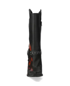New New Rock Boot Bu -7901-1