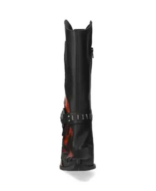 New New Rock Boot Bu -7901-1
