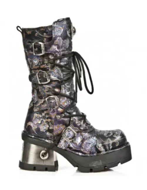 Clearance New Rock Boot etaic -373-Q2
