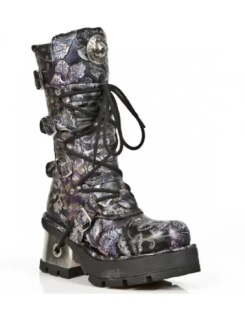 Clearance New Rock Boot etaic -373-Q2
