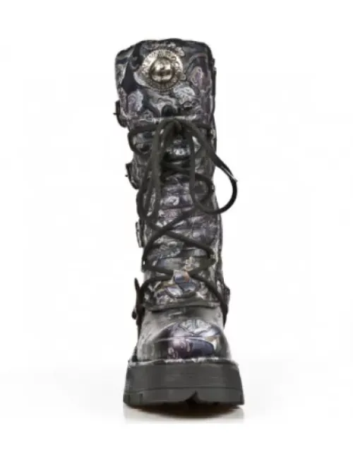 Clearance New Rock Boot etaic -373-Q2