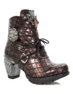 Clearance New Rock Boot Trai -Tr114-C1