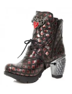 Clearance New Rock Boot Trai -Tr114-C1