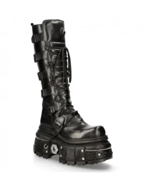 New New Rock High Boot Back Iperfect -272-C46