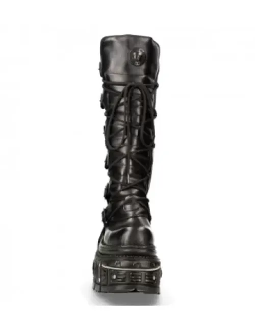 New New Rock High Boot Back Iperfect -272-C46