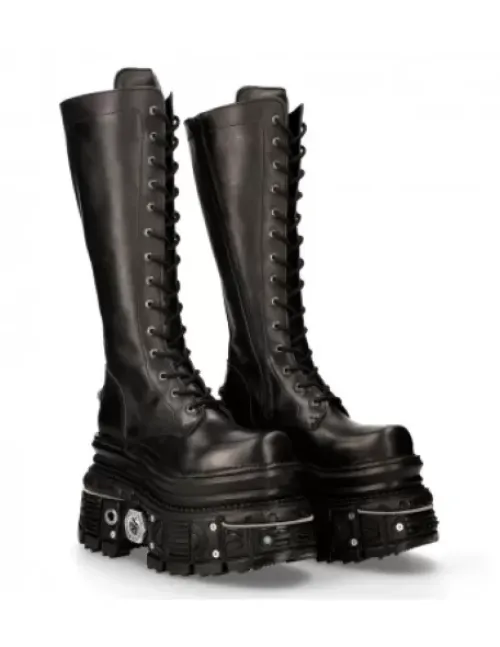 Outlet New Rock High Boot Back Iperfect With ace -235-C11
