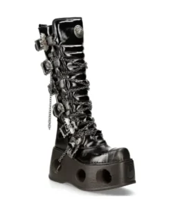 Best New Rock High Boot Back Neptuno -314-C11