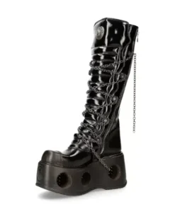 Best New Rock High Boot Back Neptuno -314-C11