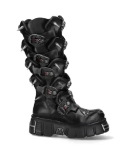 Outlet New Rock High Boot Back Tower  -755-C4