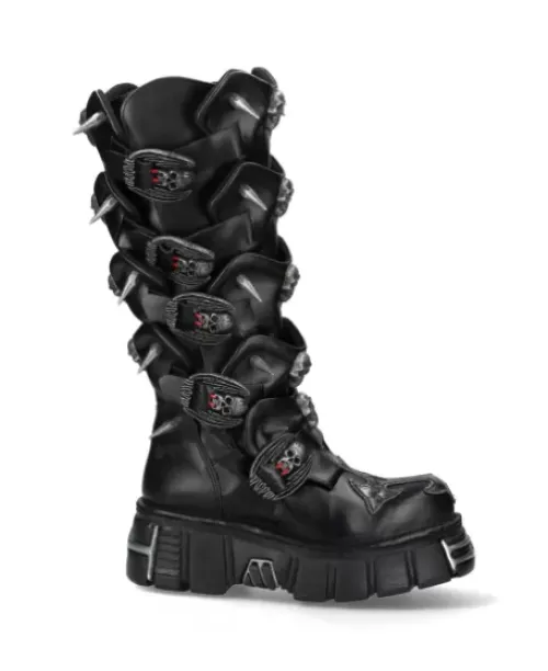 Outlet New Rock High Boot Back Tower -755-C4