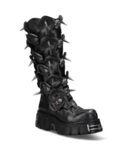Outlet New Rock High Boot Back Tower -755-C4