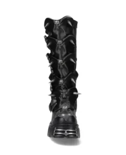 Outlet New Rock High Boot Back Tower -755-C4