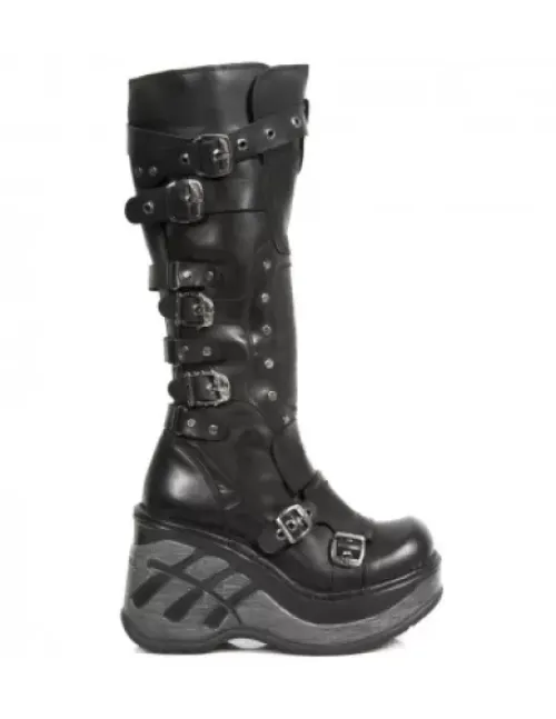 Outlet New Rock High Boot Cuã