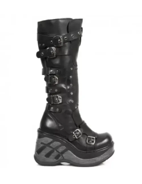 Outlet New Rock High Boot Cuã