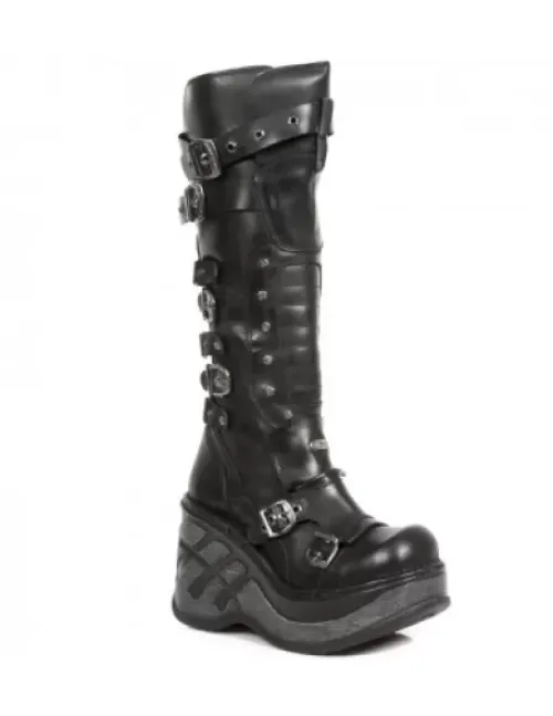 Outlet New Rock High Boot Cuã