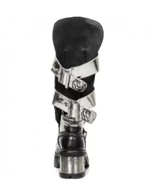 Outlet New Rock High Boot etaic -1515-C3