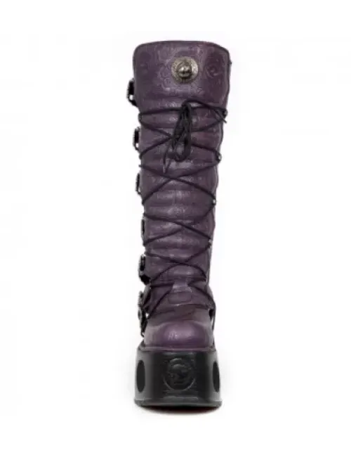Outlet New Rock High Boot etaic -272-Cz17