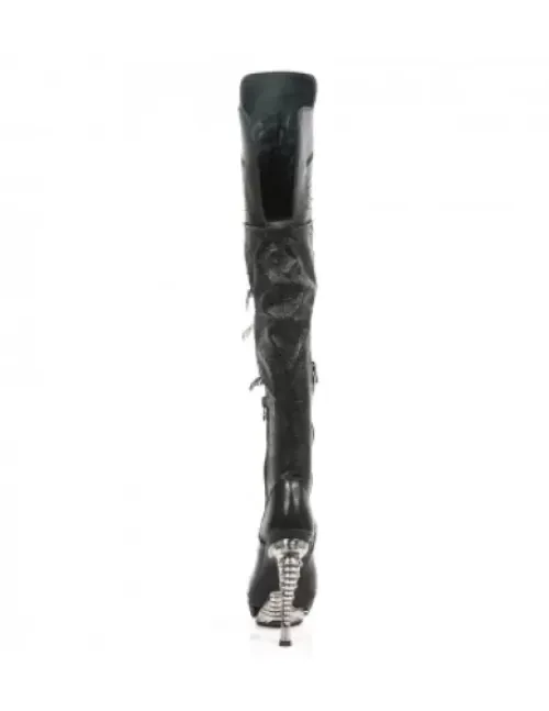 Clearance New Rock High Boot Punk -ag225-C1