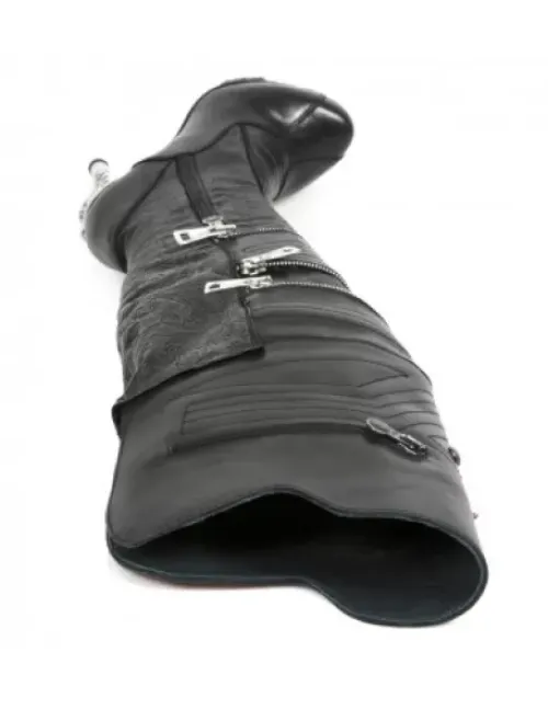 Clearance New Rock High Boot Punk -ag225-C1