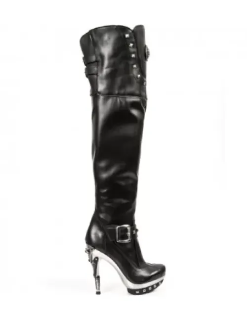 Clearance New Rock High Boot Punk -Punk002-C1