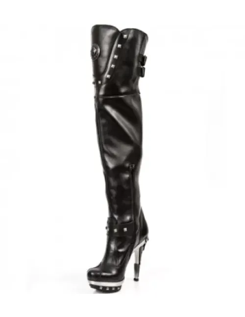 Clearance New Rock High Boot Punk -Punk002-C1