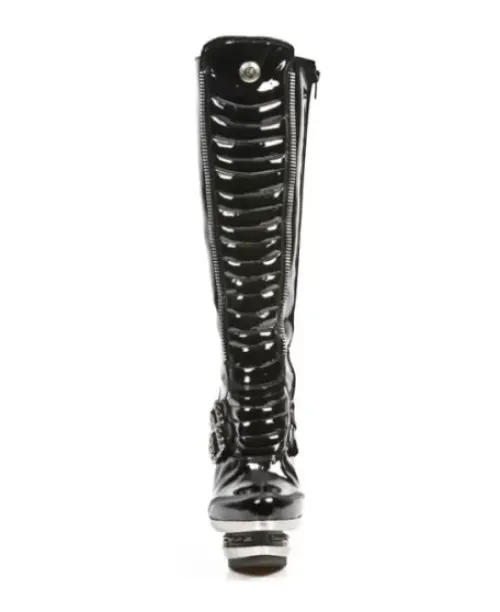 New New Rock High Boot Punk -Rock215-C1