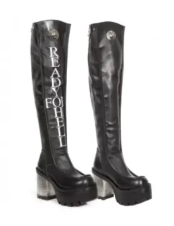 Discount New Rock High Boot Trai -eve28-C1
