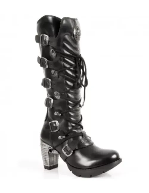 Online New Rock High Boot Trai -Tr004-1