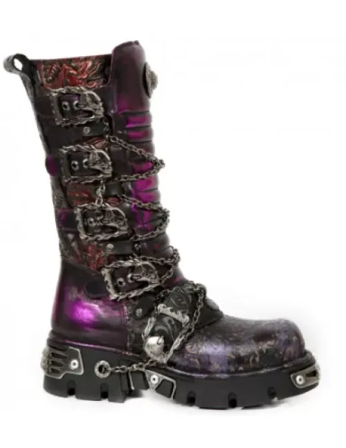 Clearance New Rock High Boot etaic -1013-Cz69