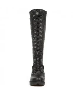 Discount New Rock High Boot Trai -Tr005-C2