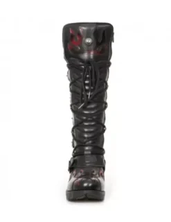 Best New Rock High Boot Trai -Tr138-1