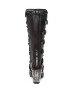 Best New Rock High Boot Trai -Tr138-1