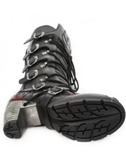 Best New Rock High Boot Trai -Tr138-1