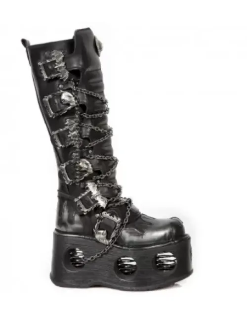 Clearance New Rock -308-C12 High Boot Neptuno