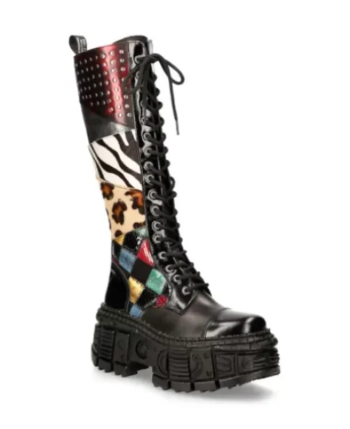 Best New Rock -Wa210-1 High Boot Tank With ace
