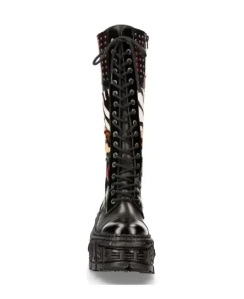 Best New Rock -Wa210-1 High Boot Tank With ace