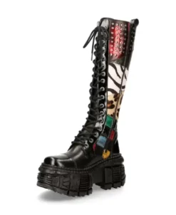Best New Rock -Wa210-1 High Boot Tank With ace